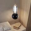 Подвесной светильник Nordic Minimalist Iron Glass Led, домашний декор, потолочная люстра, гостиная, столовая, подвесной светильник