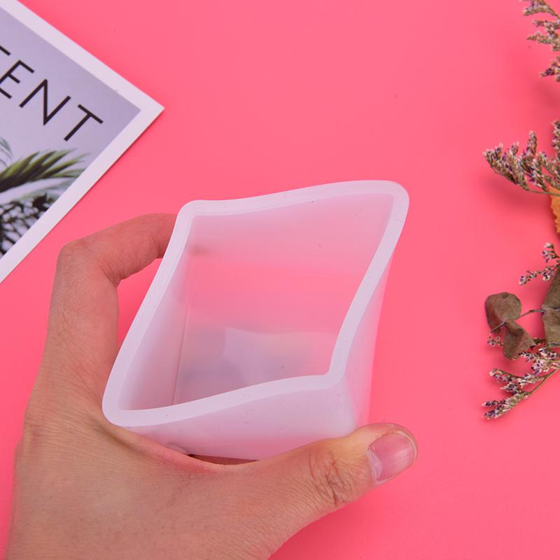 1 шт., силиконовая форма для свечей в форме куба, квадратная форма для поделок из гипса