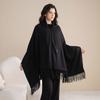 Wearable Shawl Blanket Warm Clothing Heating Lap Blanket Office Warm Shawl  for Winter