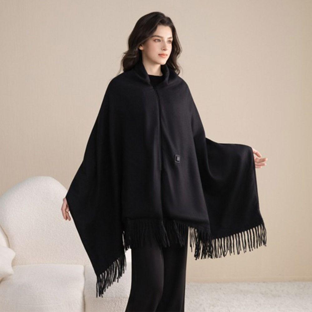 Wearable Shawl Blanket Warm Clothing Heating Lap Blanket Office Warm Shawl for Winter