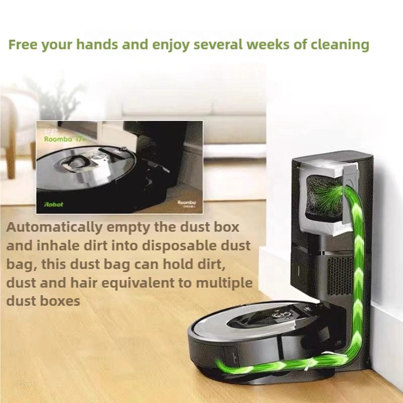 Мешки для пыли для iRobot Roomba i3 i4 i5 i5+ i7 i7+ E5 E6 E7 i3+ i4+ i6+ i8+ j6+ S9+ j7+ j8+ j9+ Аксессуары Сменные мешки для пыли