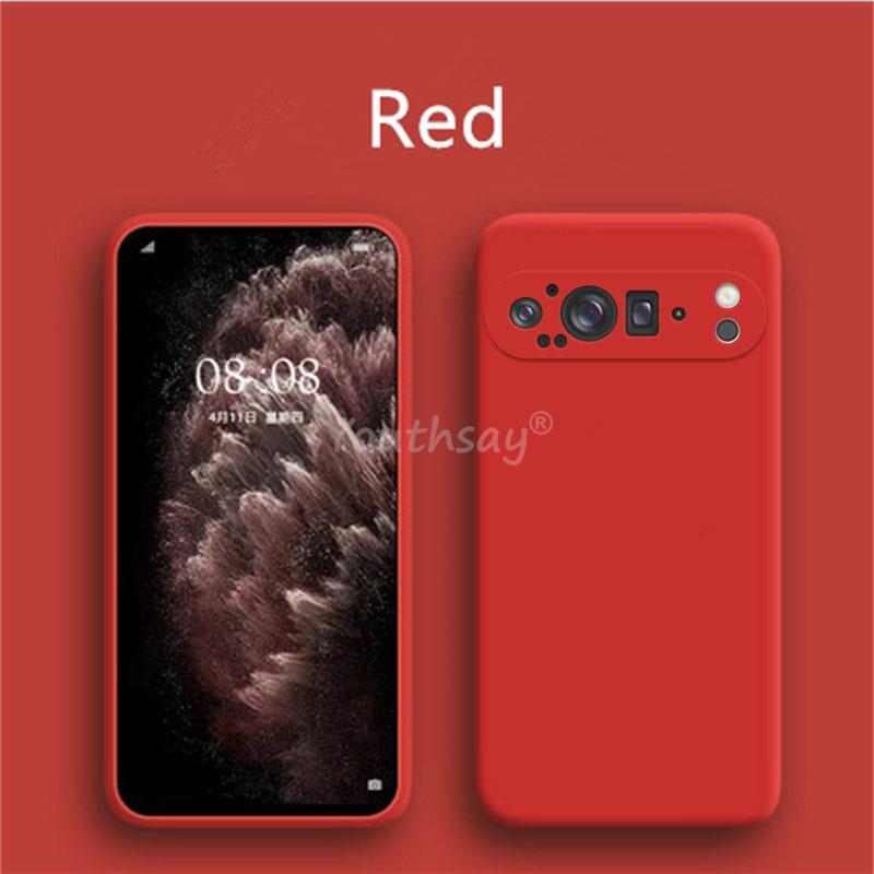 Для Google Pixel 9 Pro Чехол Жидкий Силиконовый Чехол Pixel 9 Pro Чехол TPU Мягкий Резиновый Защитный Чехол Для Телефона Pixel 9 Pro XL Чехол