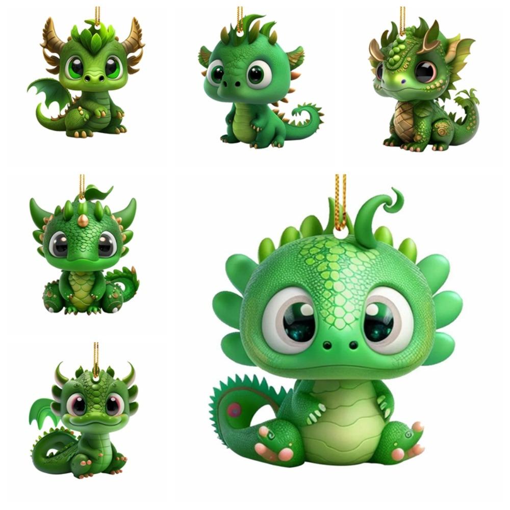 Fly Dragon Baby Christmas Tree Dragon Pendant Dragon Baby Keychain Home Decorations