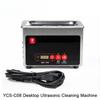 YCS-C08 Mobile Phone Computer Repair Cleaning and Dust Removal Tool High Frequency Desktop Ultrasonic Cleaning Machine