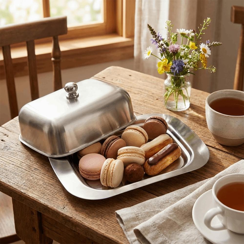 Airtight Butter Storage Container Food Grade Cheese Storage Container Restaurant