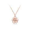 IUHA Cherry Blossom Necklace Sakura Mini Size Cherry Blossoms (IUHA) [Seasonal Flowers] (Showa (Light Pink))