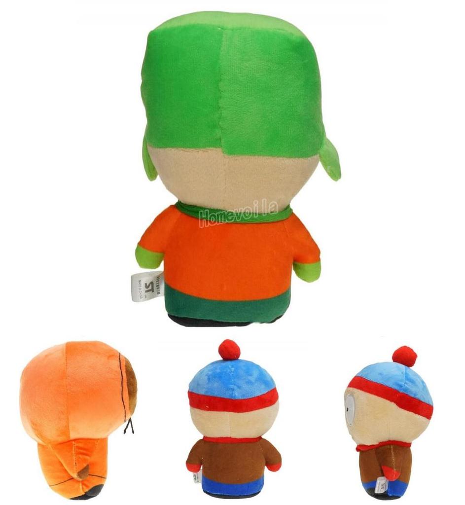Plush Keychain With Kyle Cartman And Kenny From South Park