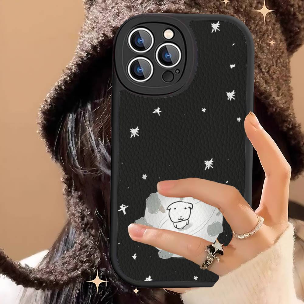 Anime Ganadi Leather Phone Case For IPhone 16 15 14 13 12 11 Pro Max Plus Shockproof Cover
