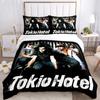 Tokio Hotel 3D Печать рок-группы всесезонный пододеяльник Постельное белье Мягкий пододеяльник и наволочки Single_Double_Queen_King