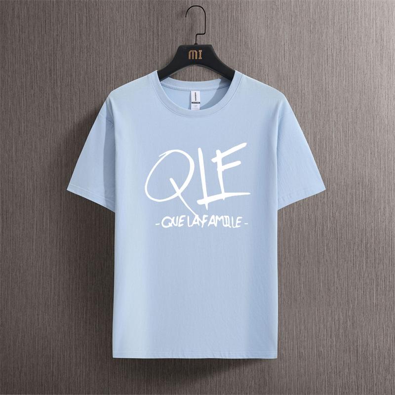 Мужская хлопковая футболка Персонализированная Певец Qlf Только Семья Песня Музыка N007 Футболка с принтом Женские Винтажные футболки