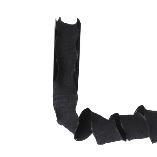 Yousheng 1 рулон 900x2,5 см Лента с оборками DIY Шитье Цветок Свадебные букеты Рождественская подарочная коробка Упаковочная декоративная лента Однотонная полиэстеровая плиссированная