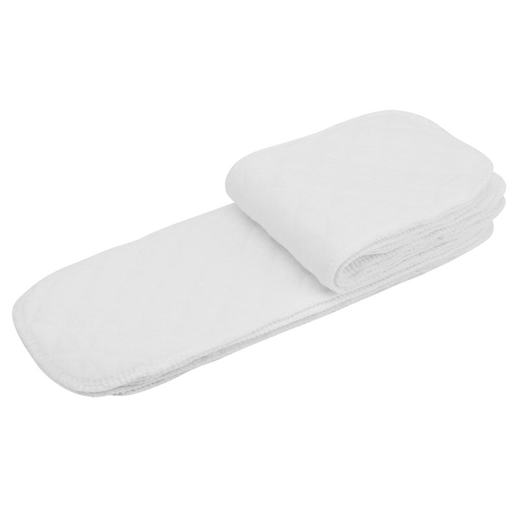 10pcs Soft&Breathable Baby Toddler Cotton Modern Cloth Diaper Nappy Liner 3 Layers