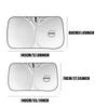 1pcs Car Windshield Sunshades Sun Shade Covers Accessories For Volvo R Design T6 AWD C30 C40 C50 C70 S40 S60 S70 S80 S90 V40 V50