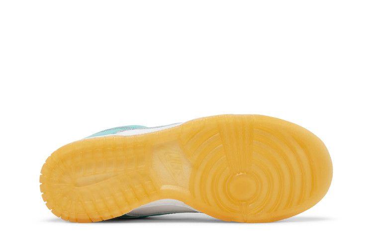 Women's Sneakers Nike Dunk Low Teal Zeal (Women's) White/Washed Teal/Kumquat