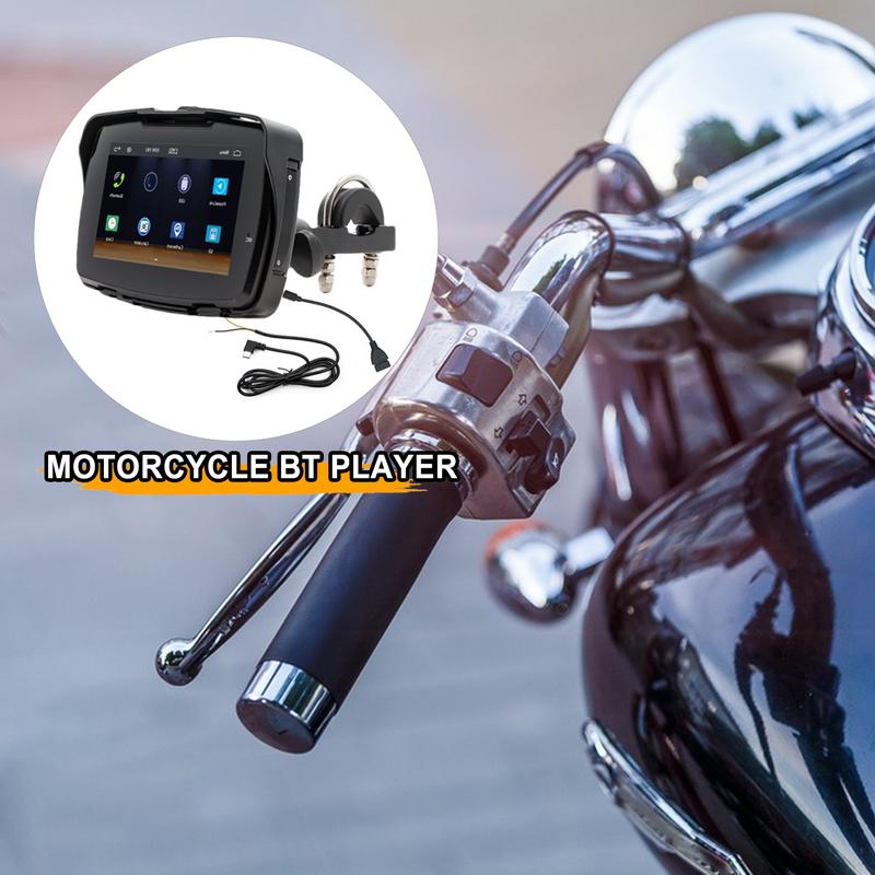 Мотоциклетный GPS 5-дюймовый портативный мотоциклетный GPS навигационная система сенсорный экран портативный экран GPS навигационная система IP65
