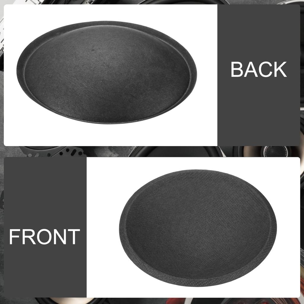 Uxcell 6pcs Speaker Dust Outer Diameter Dome Paper Subwoofer Coil Cover Speaker Decoration Accessories Repair Caps, 90mm/3.5" Caps, Caps,