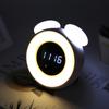 Wake Up Light Clock LED Digital Alarm Clock Table Lamp with Sunset Mode Night Light for Children Bedroom Decor Desk Alarm Watch