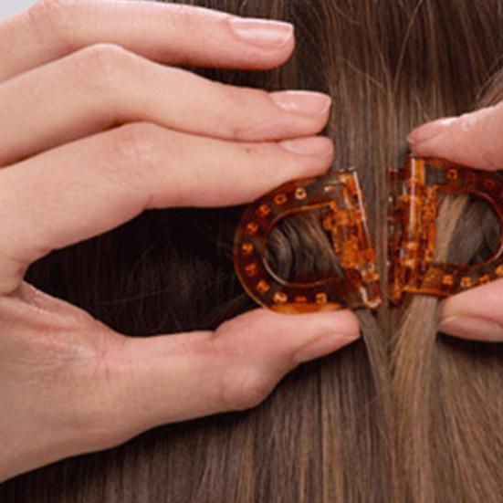 2 шт./набор Магнитная заколка для волос Сильная фиксация Зажимы для волос Не скользит и не повреждает Заколка Салон Вечеринки Путешествия Инструмент для укладки