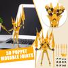 Mobile Doll Set, 3D Printed Titan Robot Mobile Doll, Posable Mobile Doll, Suitable For Collectors, Desktop Decoration