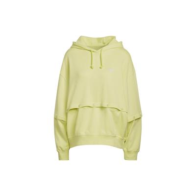 Спортивный худи Originals Trefoil с капюшоном, свитшот с длинным рукавом, женский свитшот, лимонно-желтый HC5435