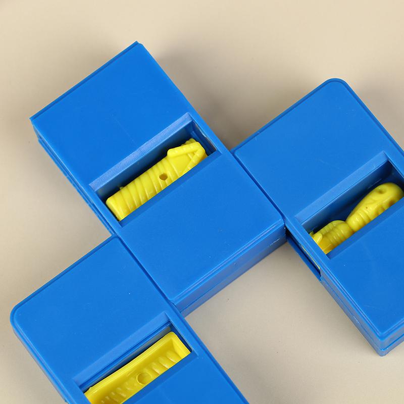 Коробка для фокусов Мумия Разрезанная на три секции Восстановление Волшебный трюк Реквизит Игрушки