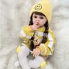 Фабричный заказ 24-дюймовая хлопковая кукла, имитация младенца, большая кукла из винила, кукла, игрушка для девочки