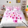 3D комплект постельного белья для пары, серия «Цветы любви», чехол для постельного белья, наволочка 2 или 3 AU240 * 270, очень большое украшение для дома