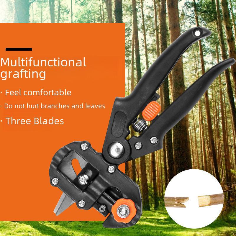 Многофункциональный инструмент для прививки: Ножницы и нож для саженцев плодовых деревьев в садоводстве