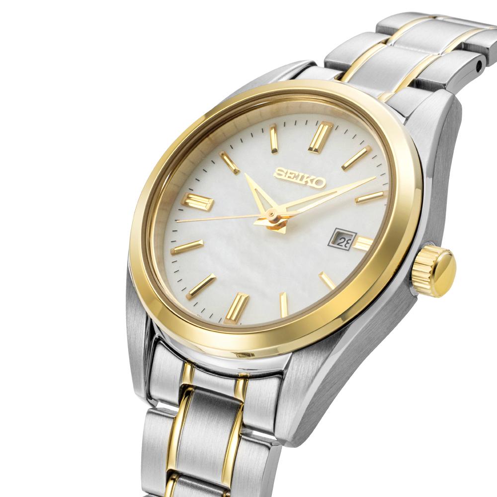 Seiko Женские часы с сапфировым стеклом SUR636P1