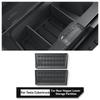 Car Rear Hopper Lower Storage Partition for Tesla Cybertruck 2024-2026+ Lower Rear Bucket Partition Interior Car Accessories