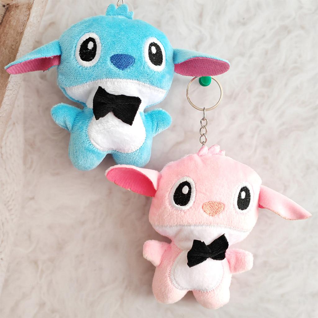 Stitch Plush Keychain With Soft Short Pile For Kids And Collectors