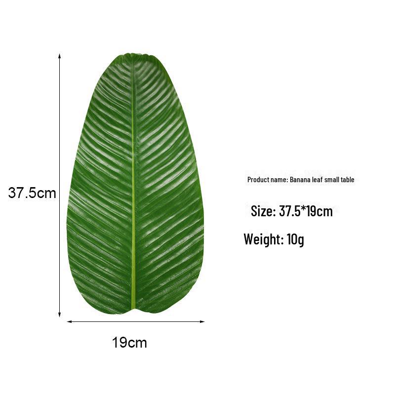 Искусственное растение в горшке «Лист банана» - Nordic Light Luxury Home Décor Ornament
