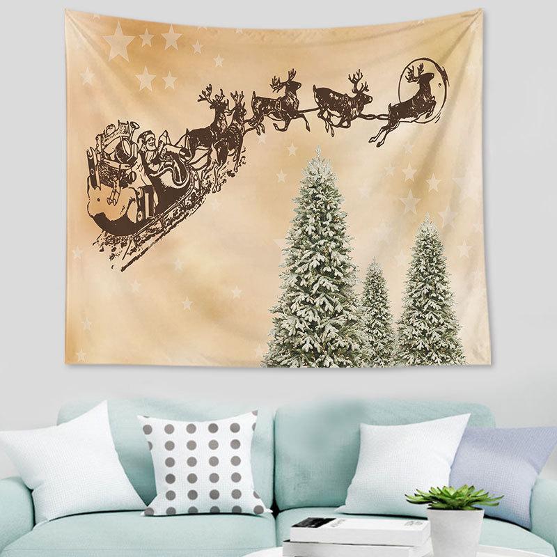 Christmas Hot Selling Tapestry Background Cloth Room Bedside Wall Cloth Wall Decoration Tapestry