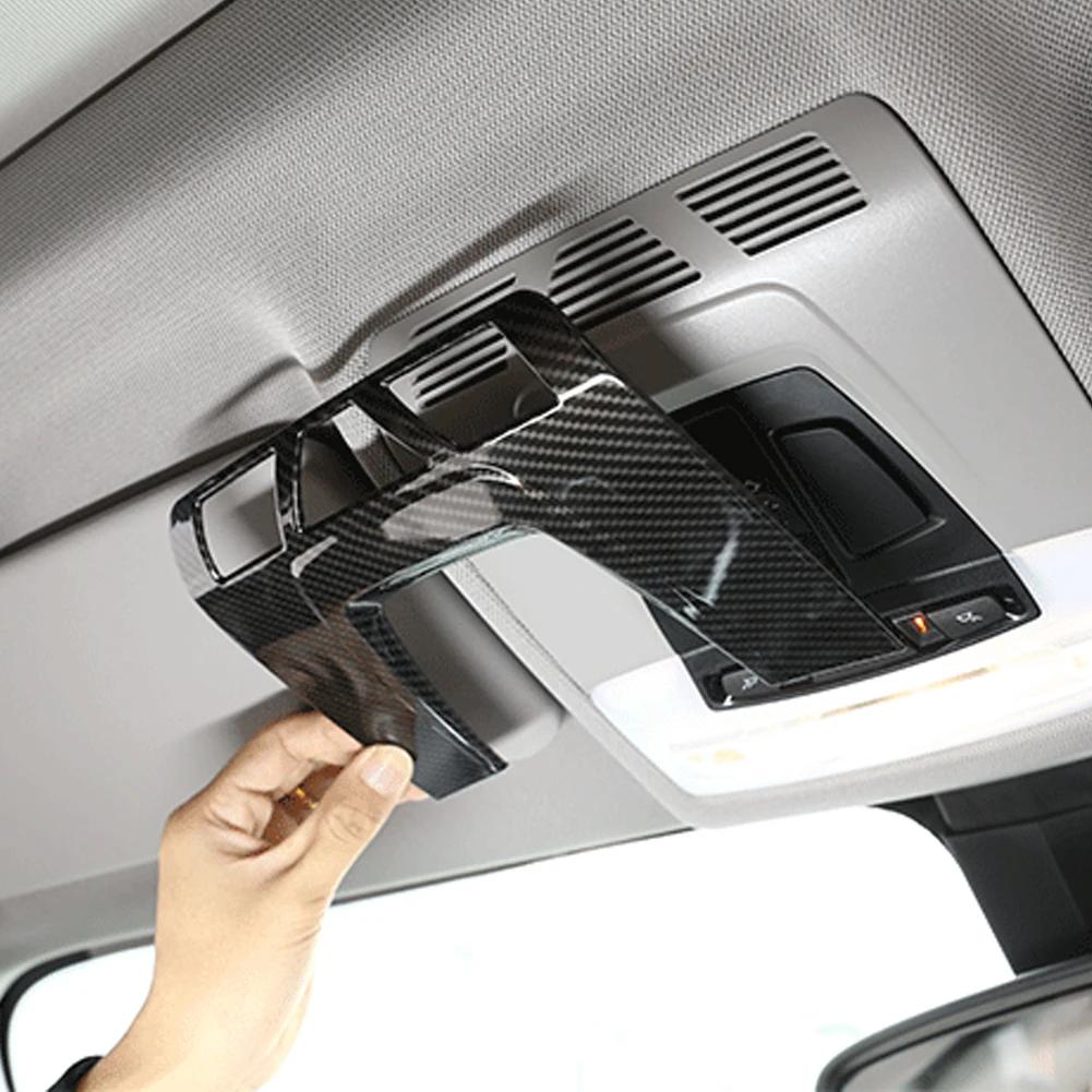 Передняя лампа для чтения в салоне автомобиля, потолочная лампа, панель, отделка, крышка из АБС-пластика для BMW 1, 2, 3, 4 серии X1, X2, X5, X6, F20, F22, F45, F30, F31, F48