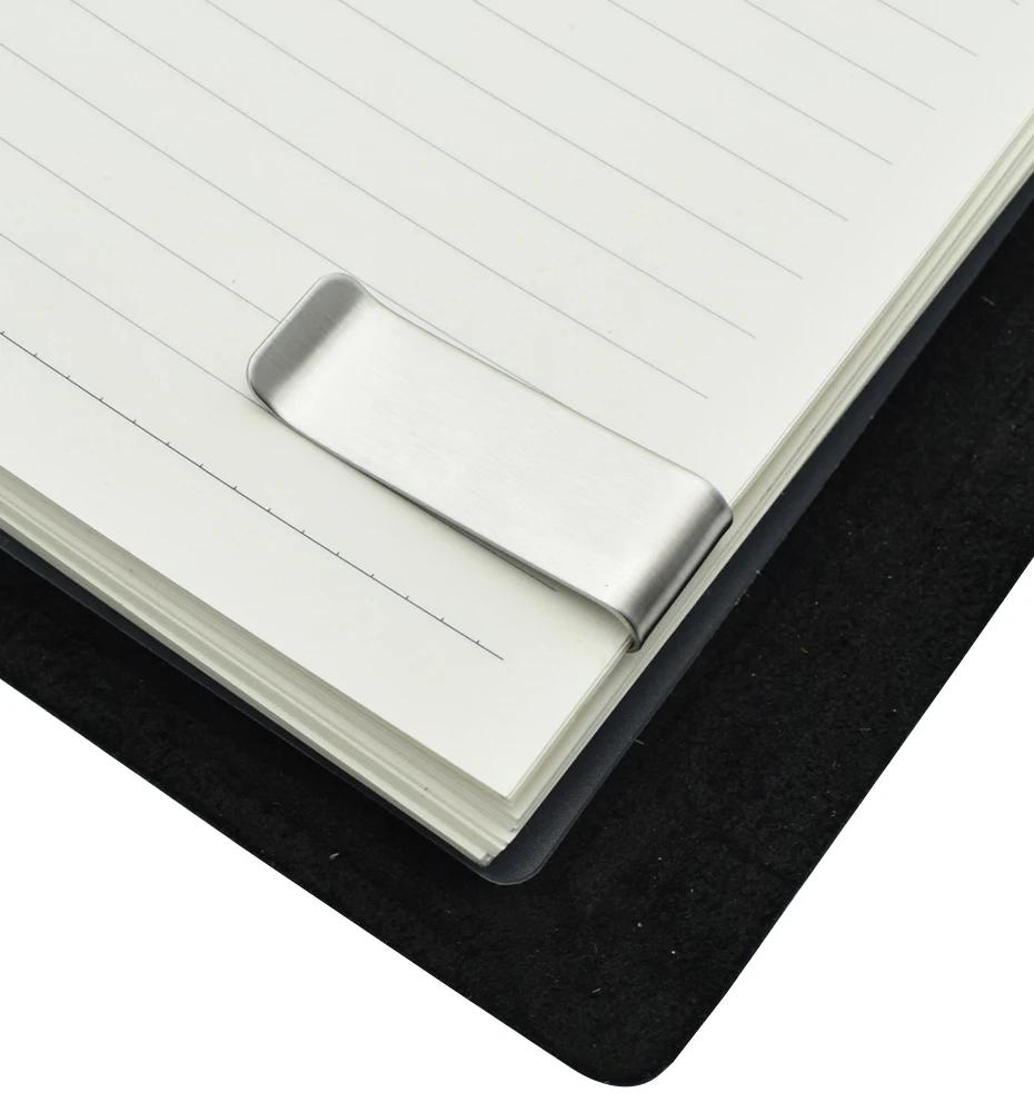 Металлическая скрепка для бумаги для блокнота, закладка, инструмент, скрепки для бумаги, офисные, школьные, товары для чтения, многоцелевая скрепка