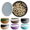 3D Printed Nut Seeds Bowl Double-layer Snack Plate with Shell Compartment Fruits Candy Serving Bowl Nutshell Waste Container