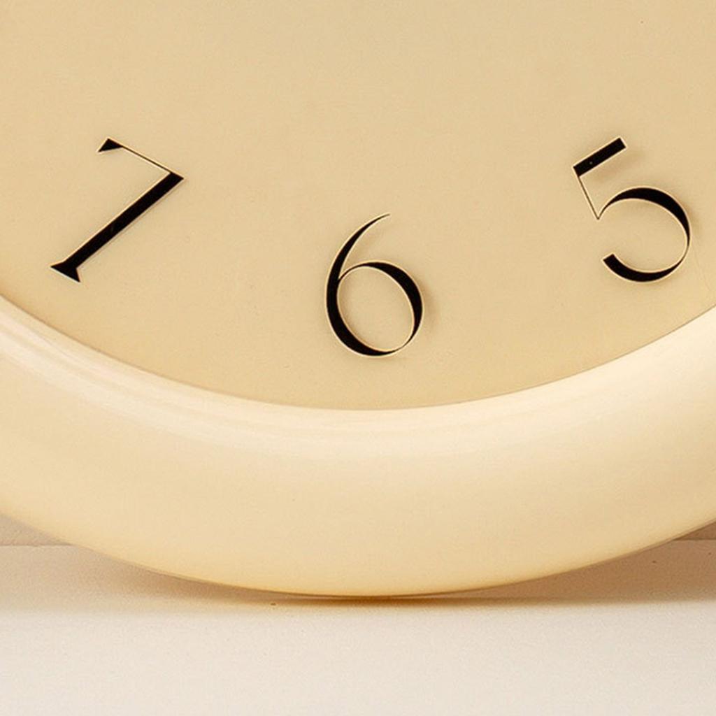 Wall Clock Ornament Unique Fashion Creative Mute Art Clock Decorative Clock for Kitchen Study Room Living Room Home
