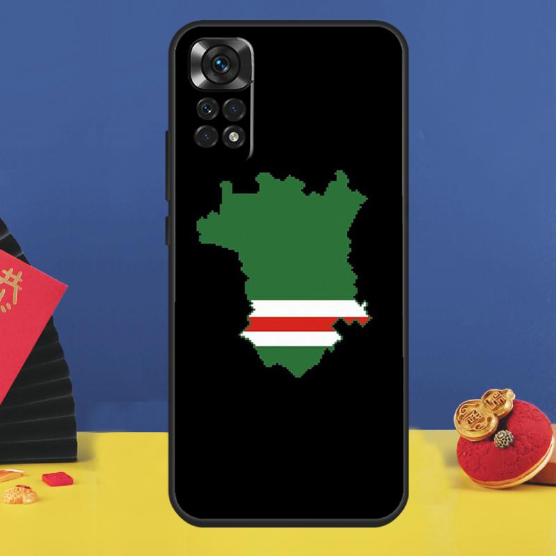Chechen Flag Phone Case For Xiaomi Redmi Note 15 Pro Plus 13 12 11 9 10 14 Pro 10C 12C 13C 14C 15C Cover