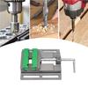 Drill Press Vise Metal Drill Press Vice Workbench Clamp with 2 Pieces Magnetic Multi Grooved Pads Set for Daily Working Supply