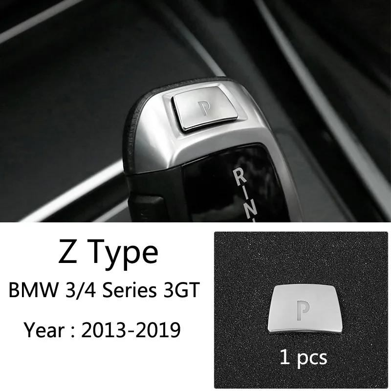 Carbon Fiber Internal Shift Knob Cover For BMW F30 F32 F34 F36 Multimedia Button Panel Decorative Sticker Accessories