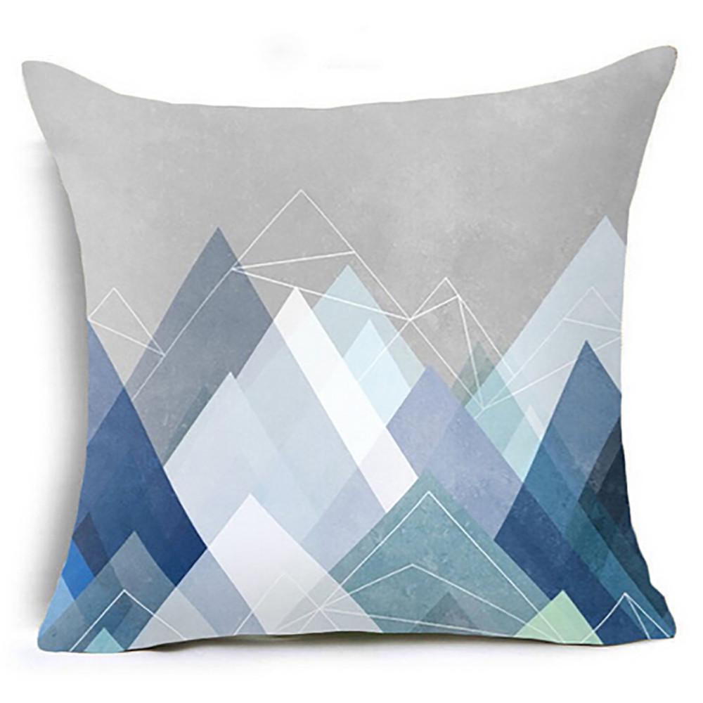 Geometric Pillow Case Waist Cushion Cover Sofa Home Decor