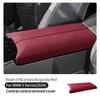 Car Armrest Mat Center Console Suede Carsuede Auto Armrests Pad for BMW 5 Series I5 G60 2024 Car Accessories Made of Alcantara