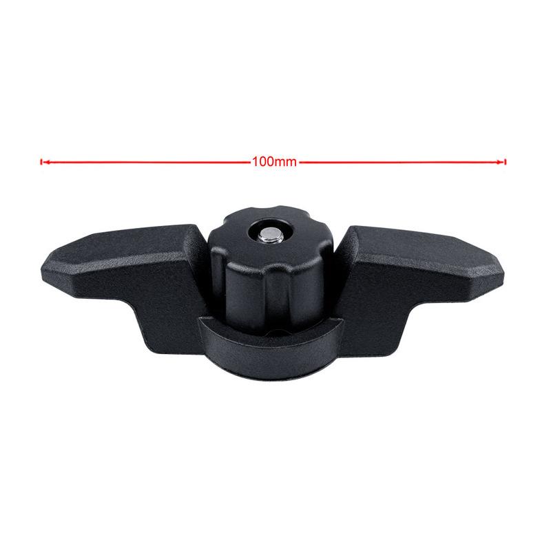 Marine Fishing Kayak Anchor Cleat Track Mount Line Cleat Deck Line Rope Tie for Rail Mount Canoes Boats Decks Rowing Accessories
