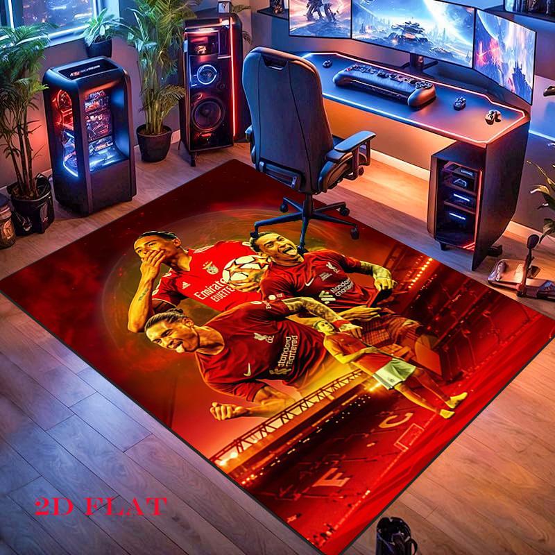 Arsenal F Carpet Rug for Living Room Bedroom Home Sofa Decoration,Kids play Nonslip Floor Mat