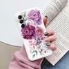 Чехол Funda Для Samsung Galaxy M14 M34 M54 5G Чехол Цветы Сердце Мультфильм Мягкий ТПУ Couqe Для Samsung M 14 Леопардовый Capa