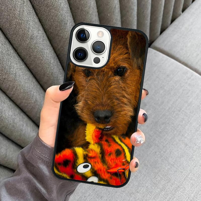 Welsh Terrier Dog Phone Case For iPhone 17 Air 16 16e 15 13 14 Pro Max 11 12 Plus 2022 MAX Shell Cover coque
