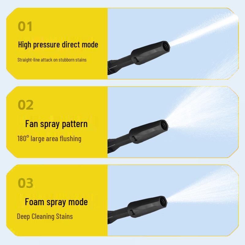 Беспроводной электрический пистолет для мойки автомобилей высокого давления