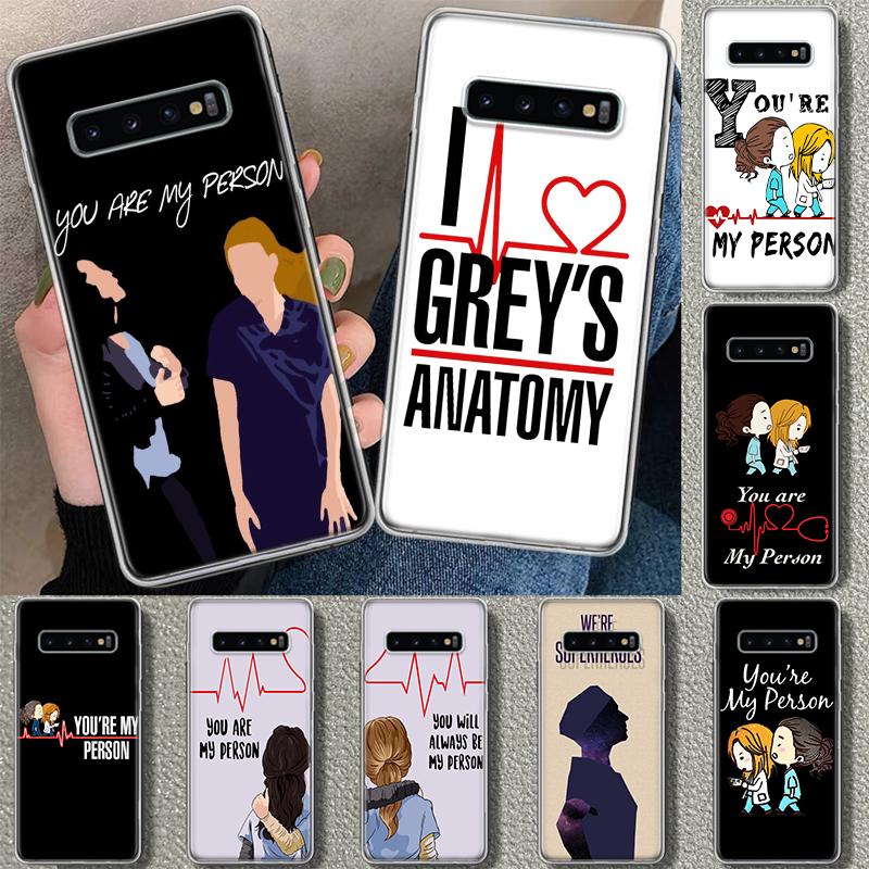 Чехол для телефона Grey's Anatomy "Ты мой человек" для Samsung Galaxy S26 S25 Edge S24 S23 Ultra S22 Plus S21 FE S20 + Арт Кастомный