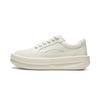 Li Ning Kung Fu Yang Модные Спортивные Низкие Кеды-Скейтеры Унисекс Кроссовки Цвет Off-White AZGW001-2
