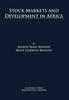 The Stock Markets and Development In Africa Book